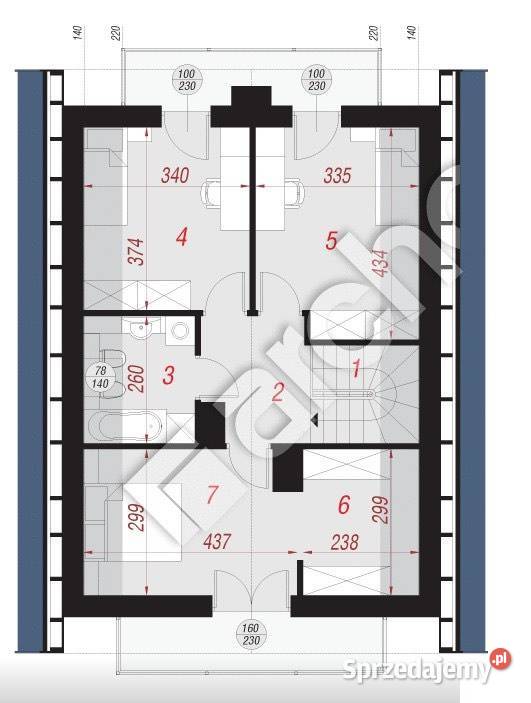 Dom 100 m2 3 miasta Mrozy