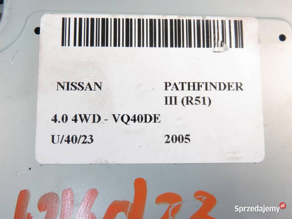 MODUŁ AIRBAG NISSAN PATHFINDER R51 28556EB50B