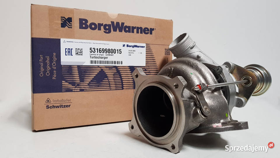 Turbosprężarka BorgWarner KKK 53169980015 Siedlce