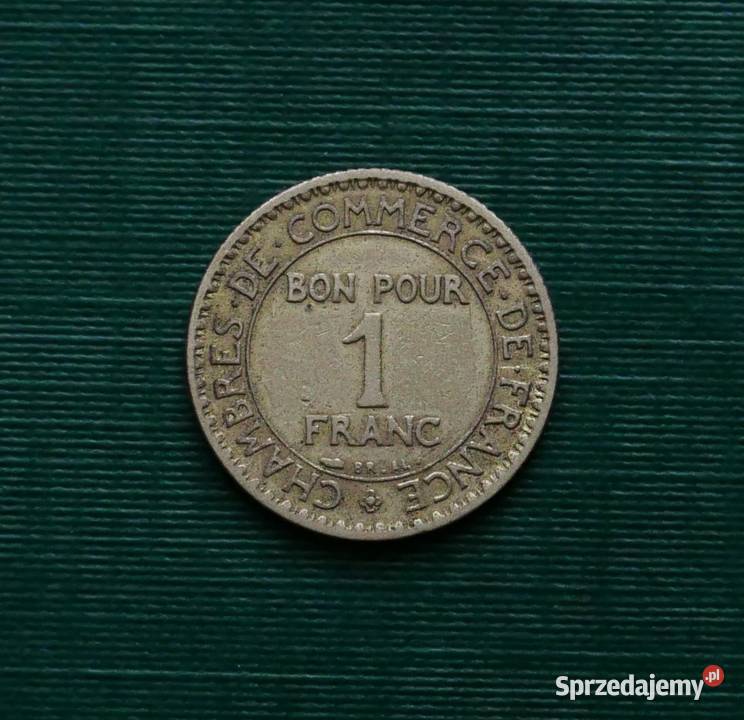 FRANCJA 1 frank 1921r