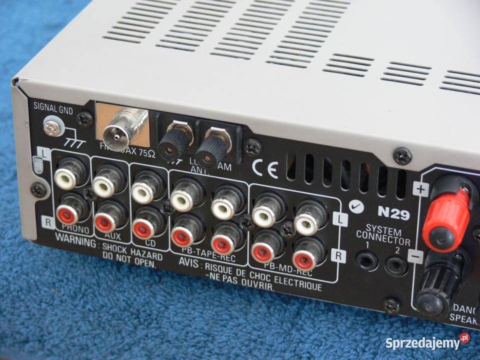 Amplituner Denon DRAF100 pilot sprawny ładny Amplitunery podkarpackie Jasło