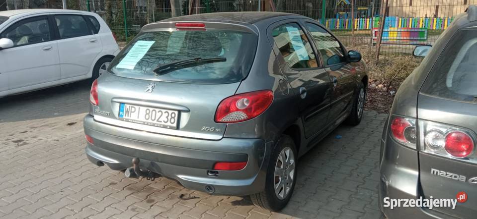 PEUGEOT 206 14 BENZLPG KLIMA HAK EL SZYBY Warszawa sprzedam