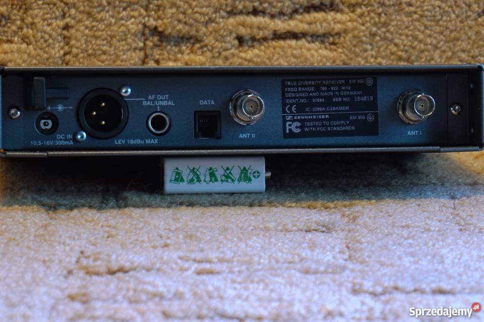 zestaw mikroportów Sennheiser EM 300 Pozostałe zachodniopomorskie Grabowo