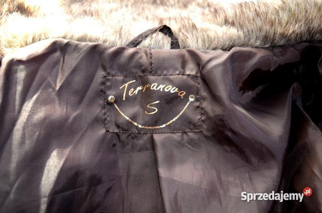Brązowobeżowe futerko Terranova S Zawiercie