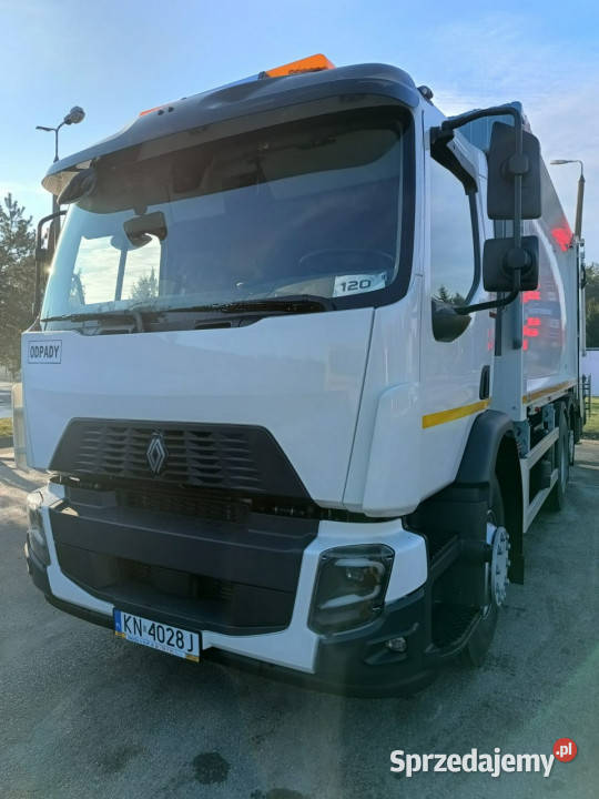 śmieciarki Renault D Wide 26 Renault śmieciarka Śmieciarki