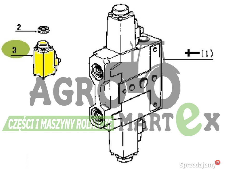 6005021275 6005030068 ZAWÓR MAGNETYCZNY CLAAS Wichrów