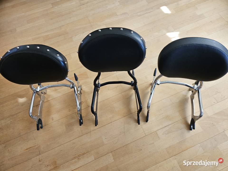 Indian oparcie pasażera chrom czarne Warszawa