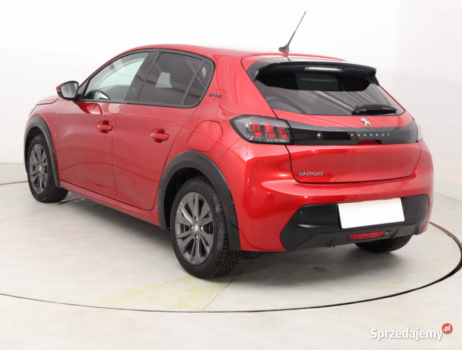Peugeot e208 50 kWh czujnik parkowania Bielany Wrocławskie