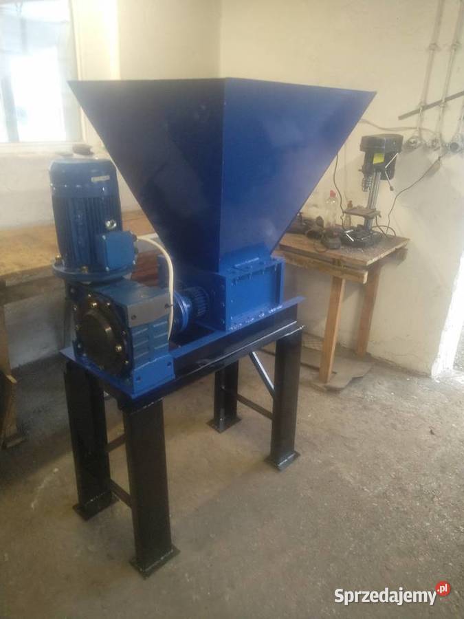 Rozdrabniacz dwuwałowy shredder 4 kw niszczarka pomorskie