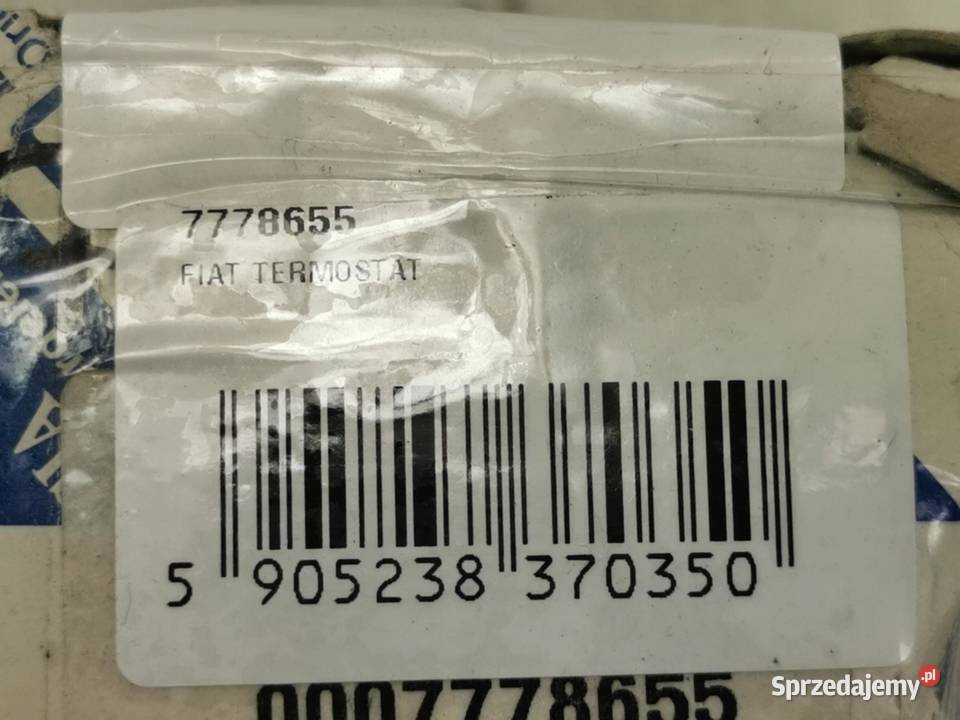 TERMOSTAT FIAT SIENA 14 19962009 7778655 osobowe Części samochodowe