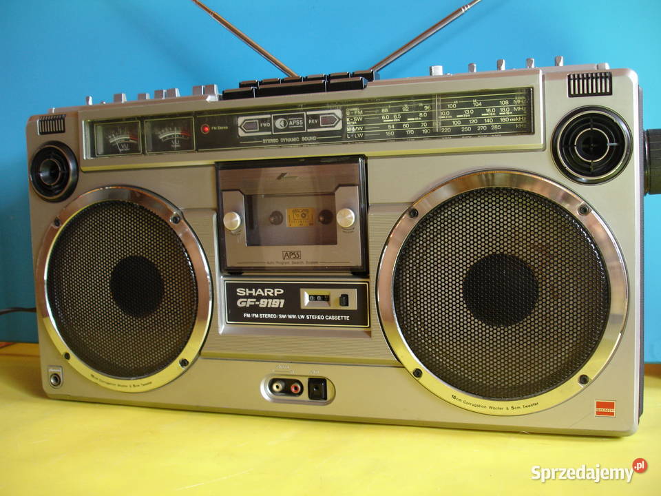 Radiomagnetofon SHARP GF9191 Zielona Góra