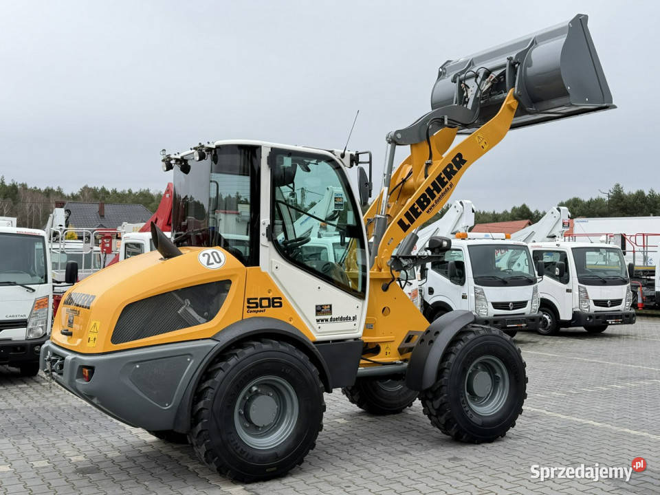 średnia kołowa Liebherr L 506 Compact Łyżka Maszyny budowlane