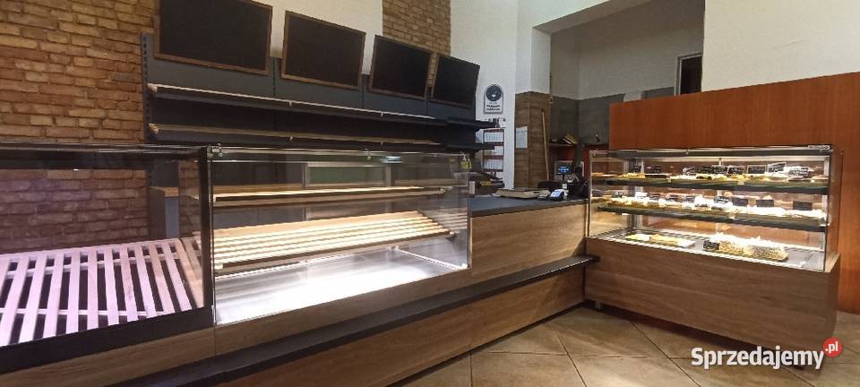 Witryna cukiernicza chłodnicza regał piekarniczy Szczecin