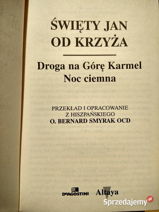 Droga na Górę Karmel książki prezenty księgarnia Warszawa