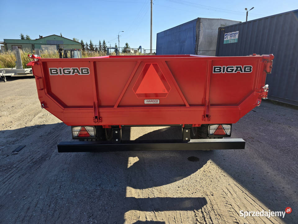 Przyczepa wywrotka BIGAB BT8 HARDOX NOWA 2024