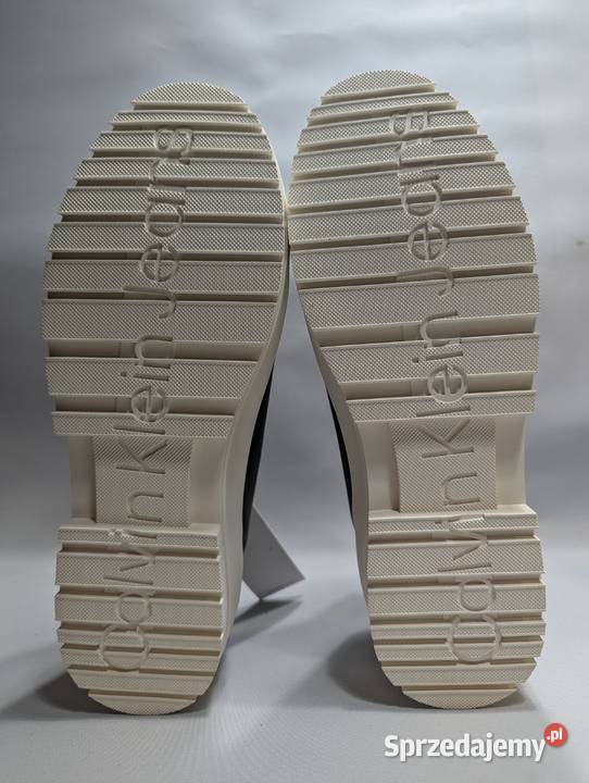Nowe damskie skórzane buty calvin klein rozmiar inna