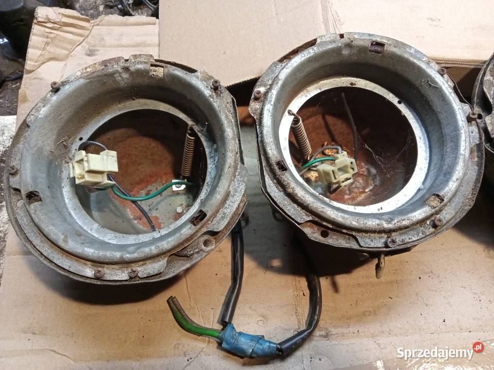 Fiat 125p garnki mocowania lampy przednie ramki osobowe Stalowa Wola