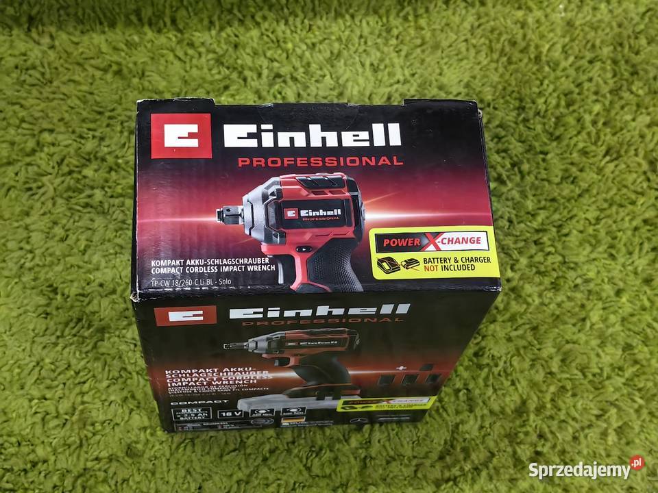 Klucz udarowy einhell Professional TPCW 18 Inczew