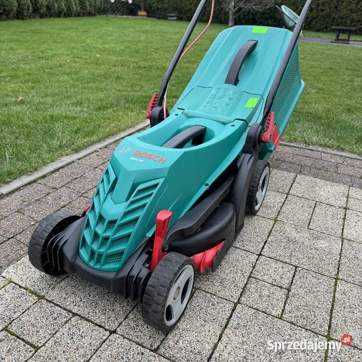 kosiarka elektryczna Bosch ARM 34 z koszem 2680 Kosiarki elektryczne Lubin