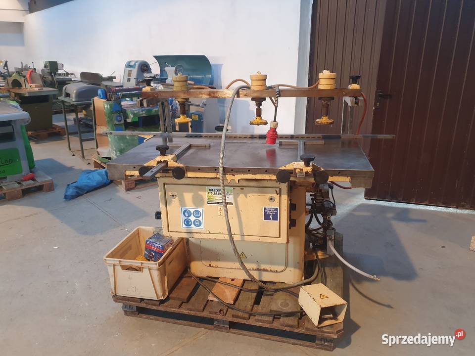 Wiertarka wielowrzecionowa VEB JONSDORF pozioma Kalwaria Zebrzydowska