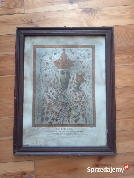 Litografia Leżajsk przedwojnie Gdów