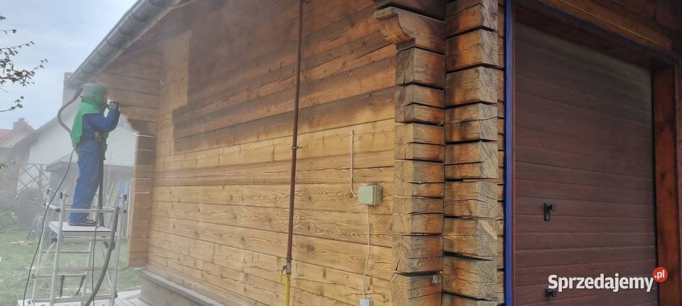 Czyszczenie domów z drewna i balii sodowanie i Bielsko-Biała