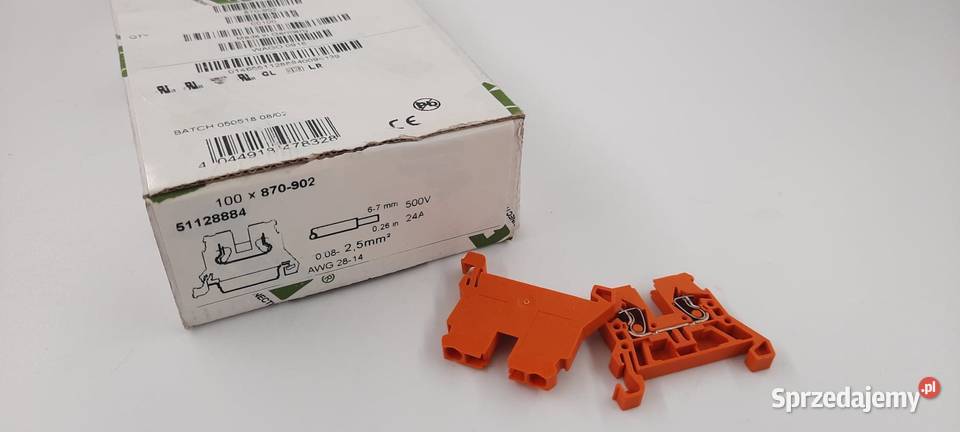 Złączka Wago 870902 83 Warszawa sprzedam