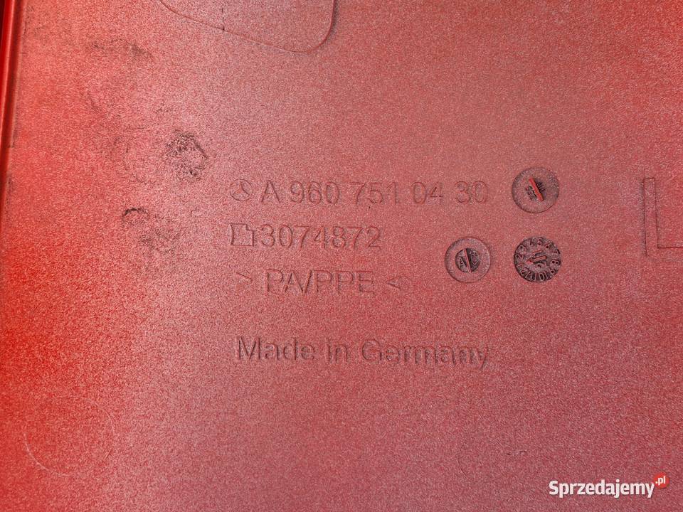 MERCEDES AROCS GRILL ATRAPA MASKA POLIKI PRZÓD Maski Bieleń