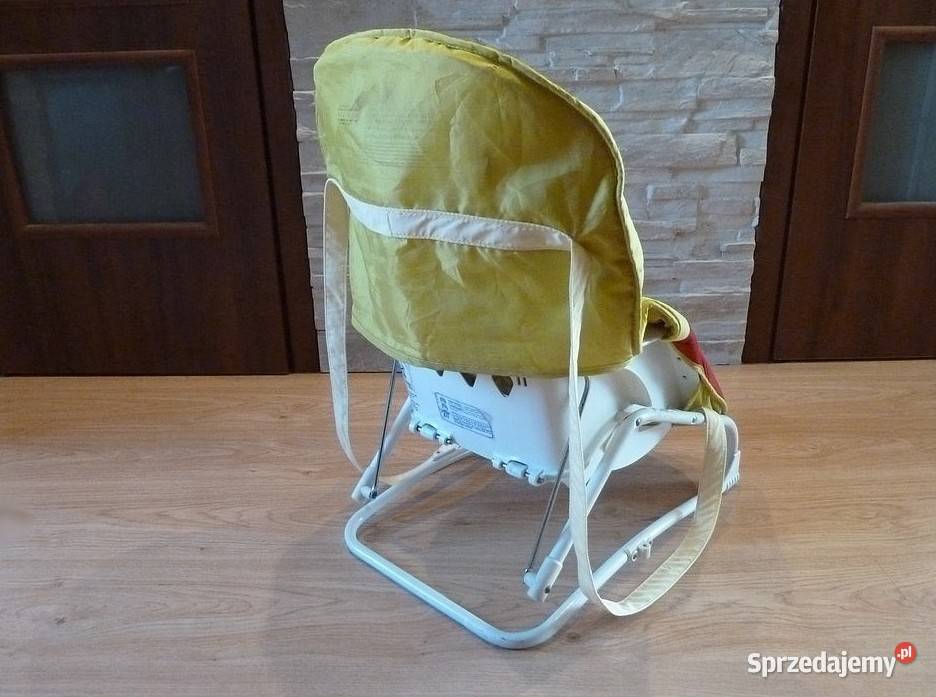 Leżaczek dziecka regulowany kilka pozycji ma Rzeszów