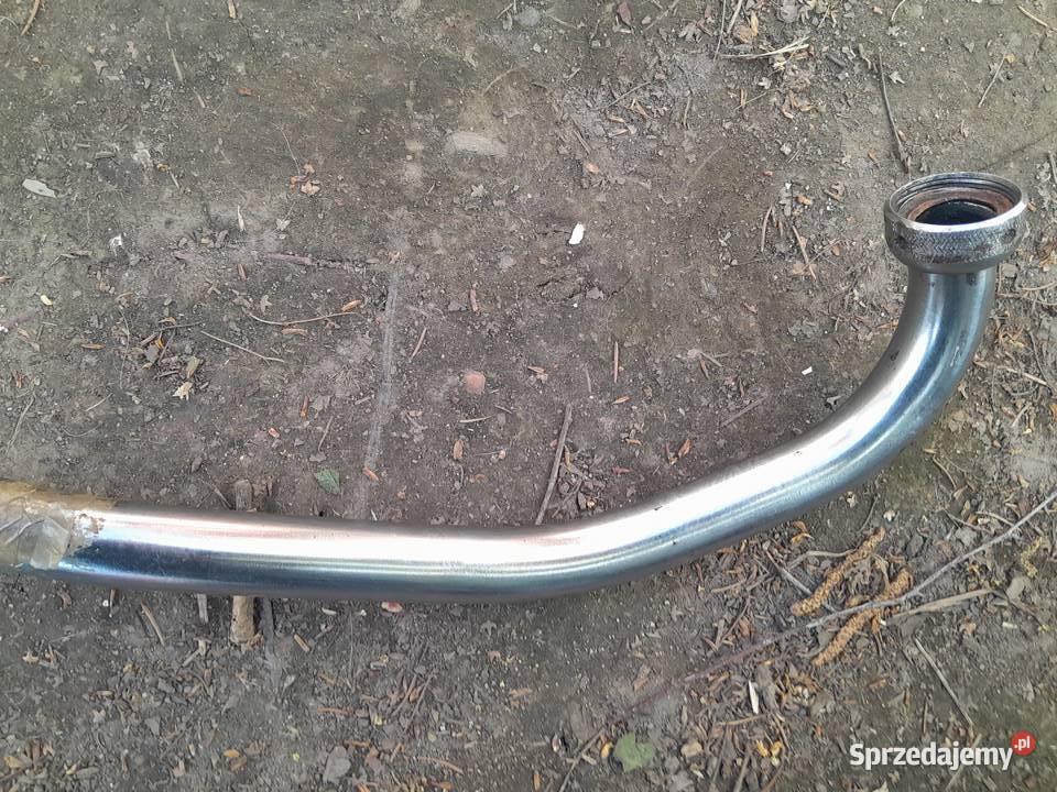 Romet Kadet oryginalny tłumik kolanko chrom dolnośląskie Świerzawa