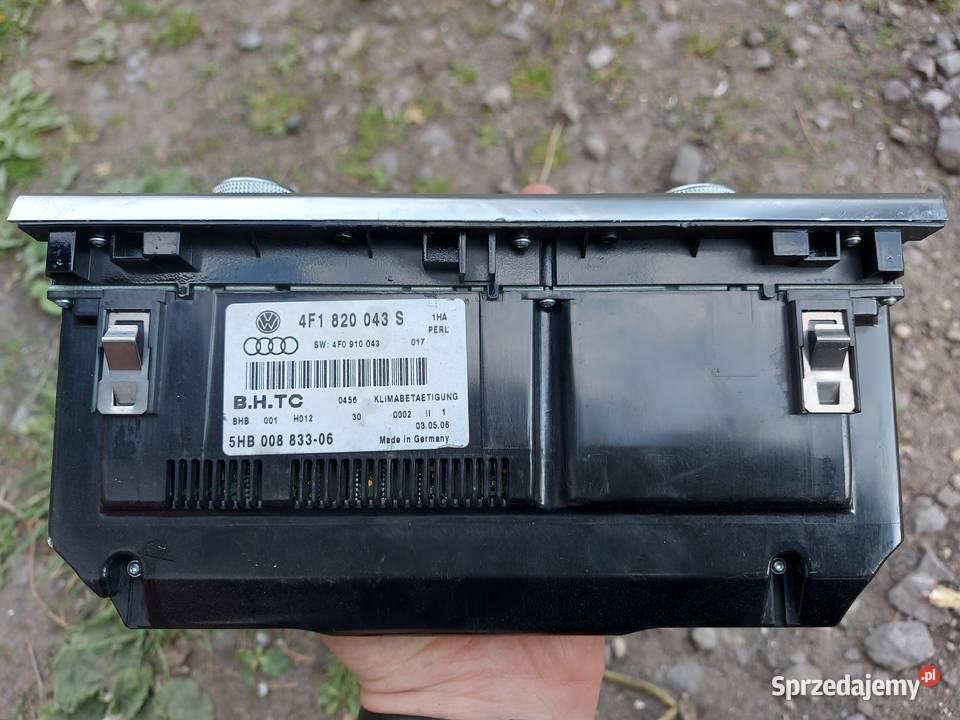 Audi A6 C6 0411 panel Climatronic klimatyzacji Panele sterowania, przełączniki Tychy sprzedam