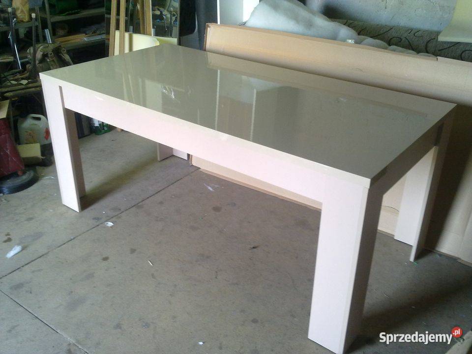 Stół 180x90latte laminatcappuccino wyspołyskNowy Wieruszów