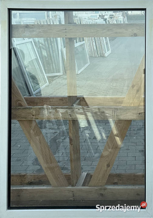 OKNA KacprzaK Witryna 99X127 FIX Używany PCV Siedlce