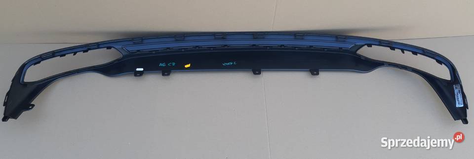 AUDI A6 C8 4K DOKŁADKA ZDERZAKA TYŁ SPOILER NOWY Bieleń