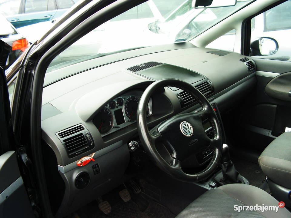 Volkswagen Sharan 20 E Gaz 2006 r klimatyzacja Volkswagen Września