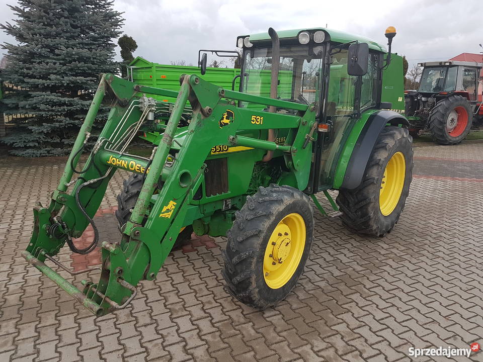 John Deere 5510 z turem jh 531 w oryginale Radom