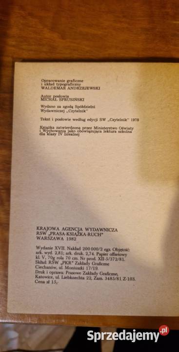 Medaliony Zofia Nałkowska 1982 książka Krajowa Rok wydania 1982 Katowice