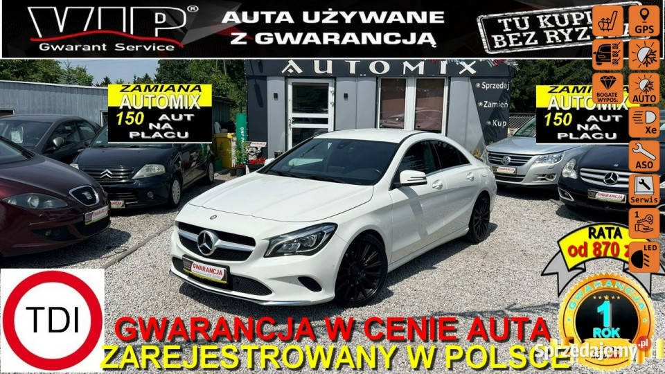 Mercedes CLA 180 LIFT Full AMG Pakiet nawigacja Świdnica