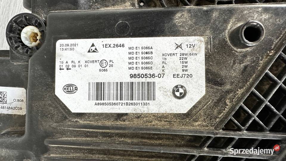 BMW 6 G32 LAMPA PRAWA FULL LED 9850536 Gorzów Wielkopolski