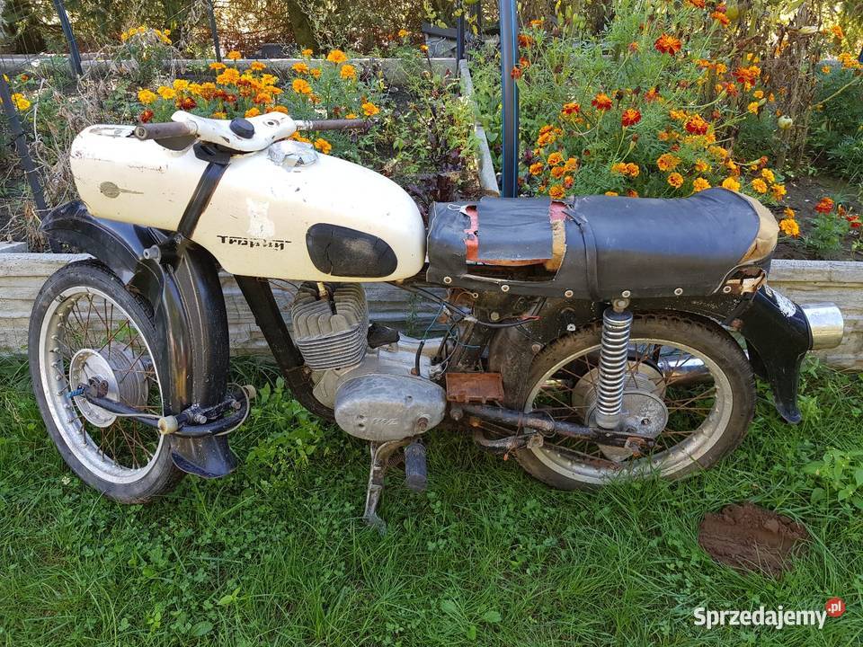 MZ ES 1501 trophy tropik tramp motor emzetka Leżajsk