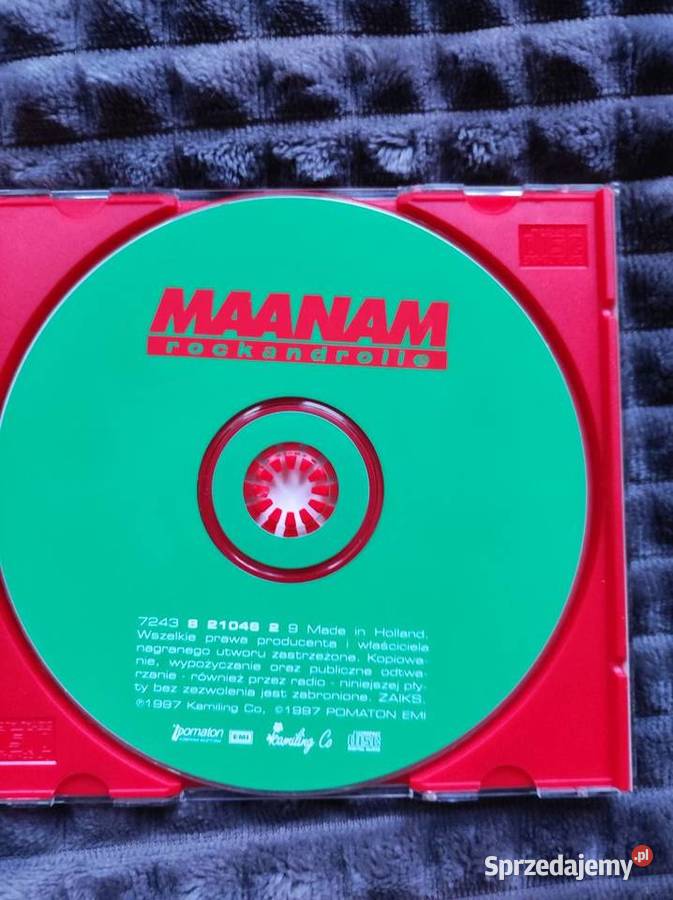 Rockandrolle maanam 1997 kolekcjonerska płyta cd Kielce