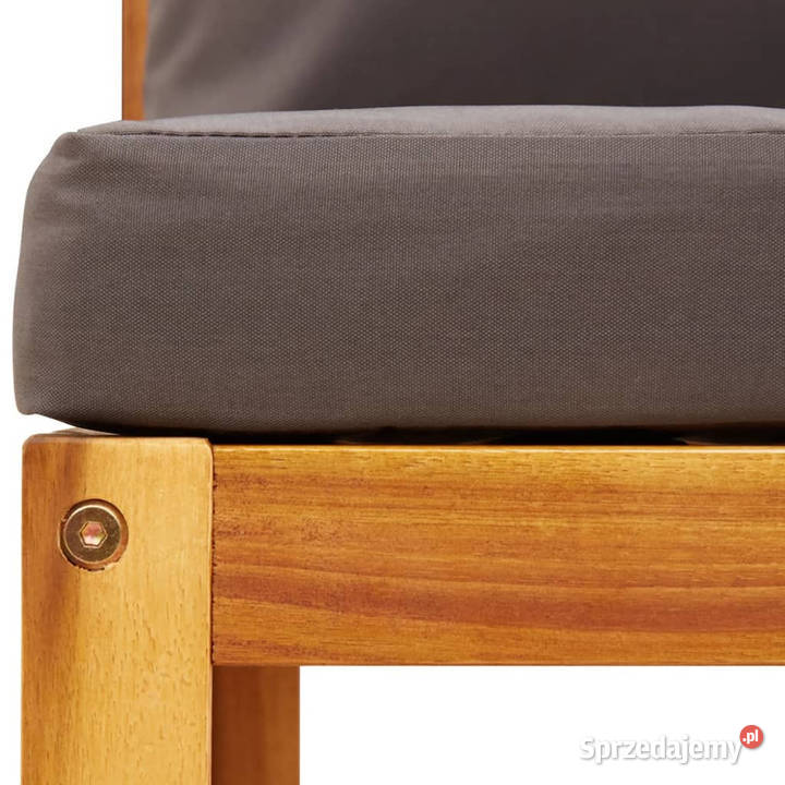 Ogrodowa sofa bez podłokietników z poduszkami mazowieckie Warszawa
