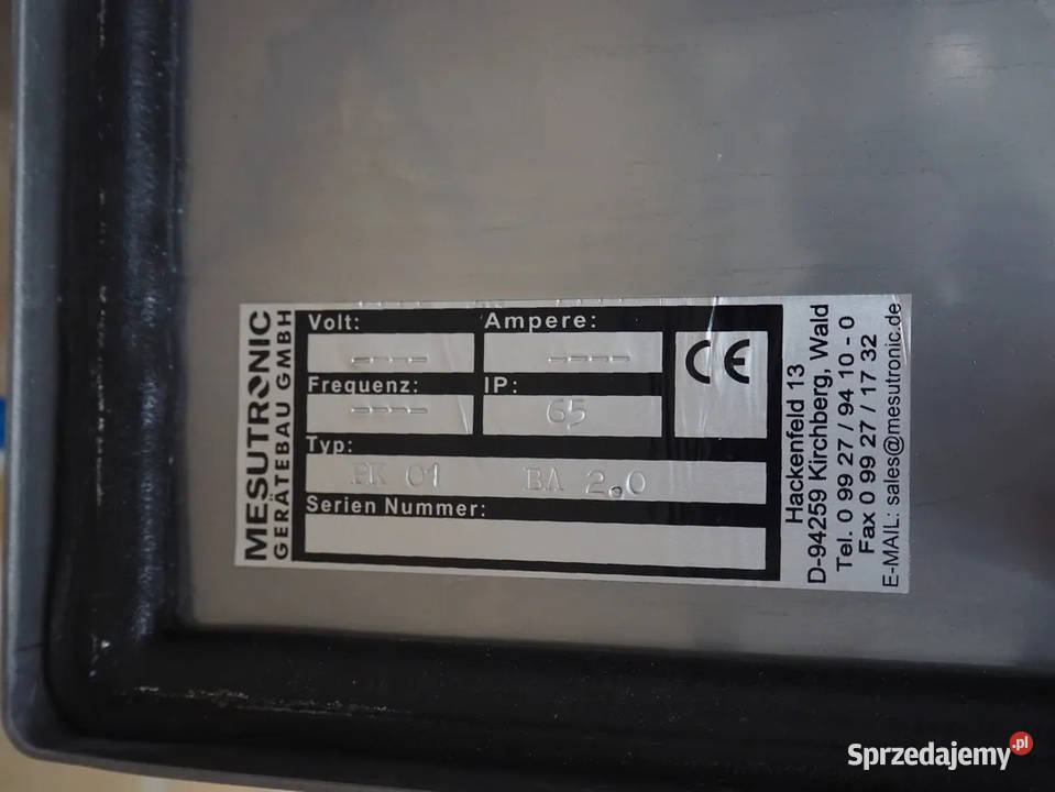 MESUTRONIC MN 50 CI 400200 Metaldeketor Detektor wielkopolskie sprzedam