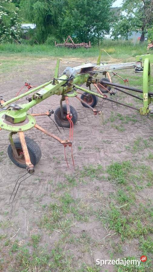 Przetrząsarka przewracarka Claas 550HR nieuszkodzony łódzkie Wartkowice sprzedam