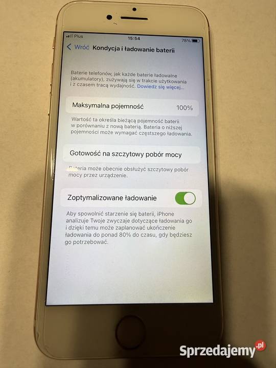iPhone 8 64 GB złoty