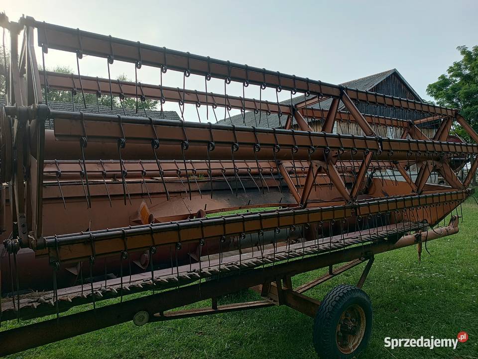 Kombajn zbożowy Bizon ZO56 heder 1988 Łubnice