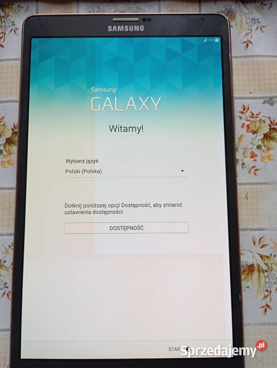 Tablet Samsung Galaxy lekko uszkodzony Kielce