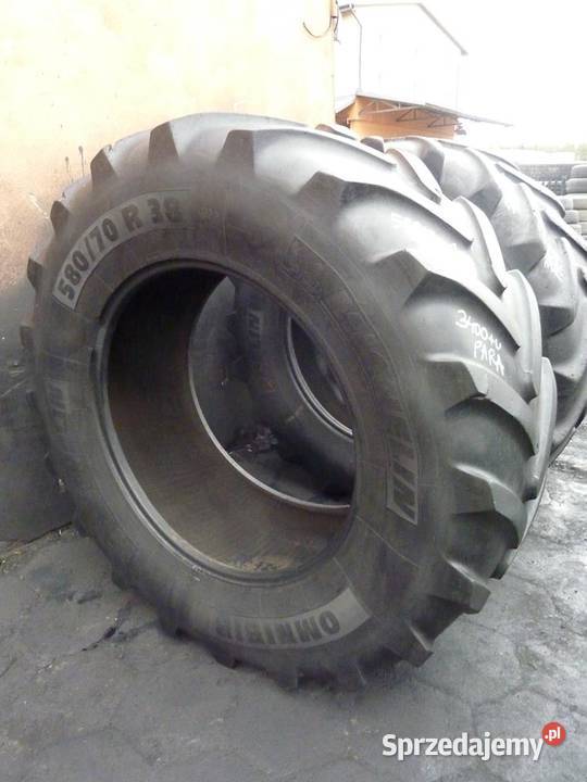 2x Opona używana rolnicza 58070R38 MICHELIN 1300 Zaścianki