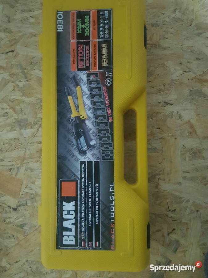 ZACISKARKA DO KABLI HYDRAULICZNA 18t 10300 mm