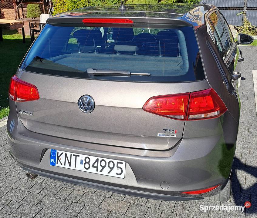 VW Golf 7 16 TDI Bluemotion nieuszkodzony Skawa